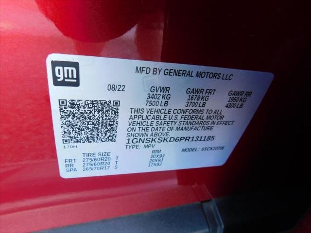used 2023 Chevrolet Tahoe car, priced at $63,500