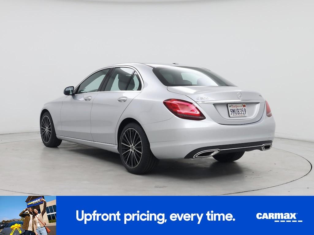 used 2021 Mercedes-Benz C-Class car, priced at $24,998
