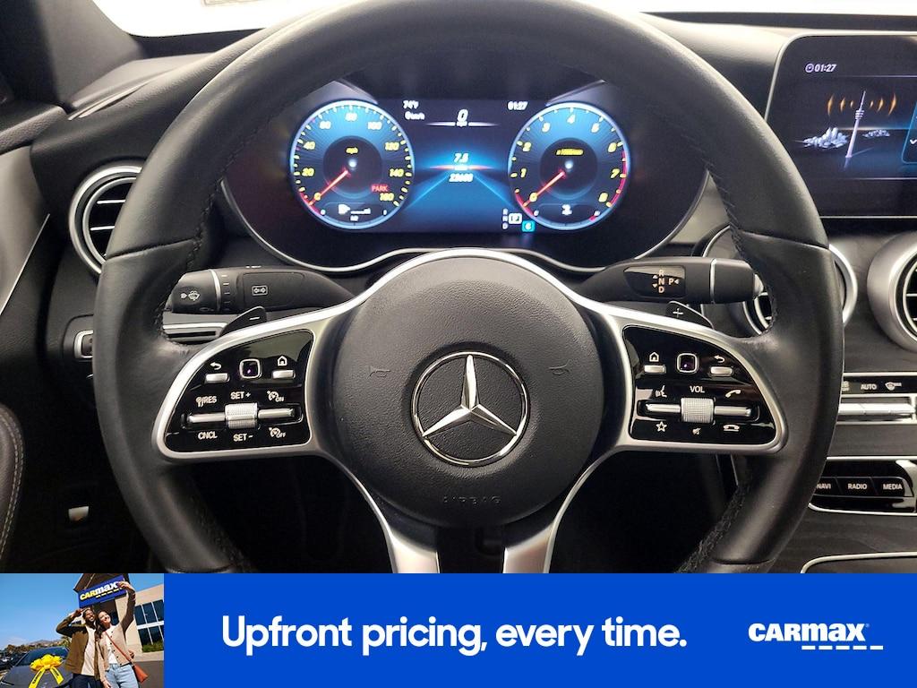 used 2021 Mercedes-Benz C-Class car, priced at $24,998