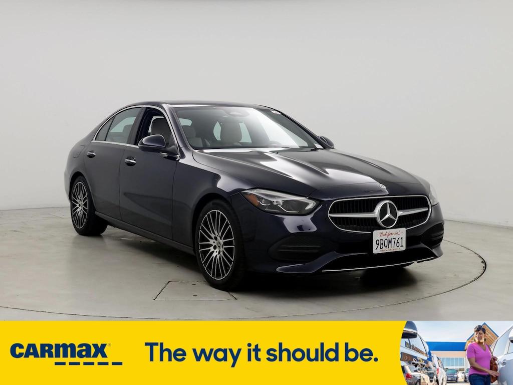 used 2022 Mercedes-Benz C-Class car, priced at $34,998