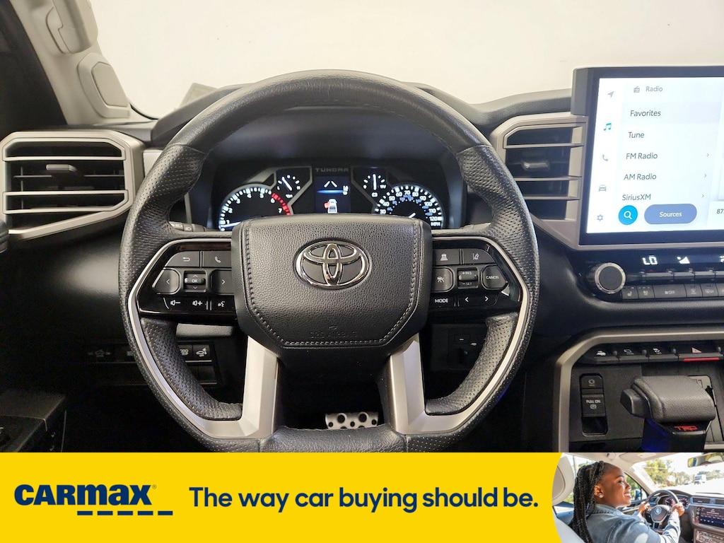 used 2022 Toyota Tundra car, priced at $51,998