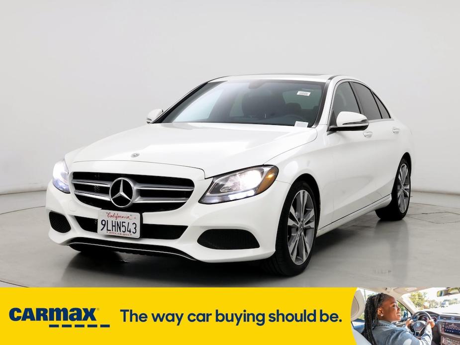 used 2018 Mercedes-Benz C-Class car, priced at $19,998