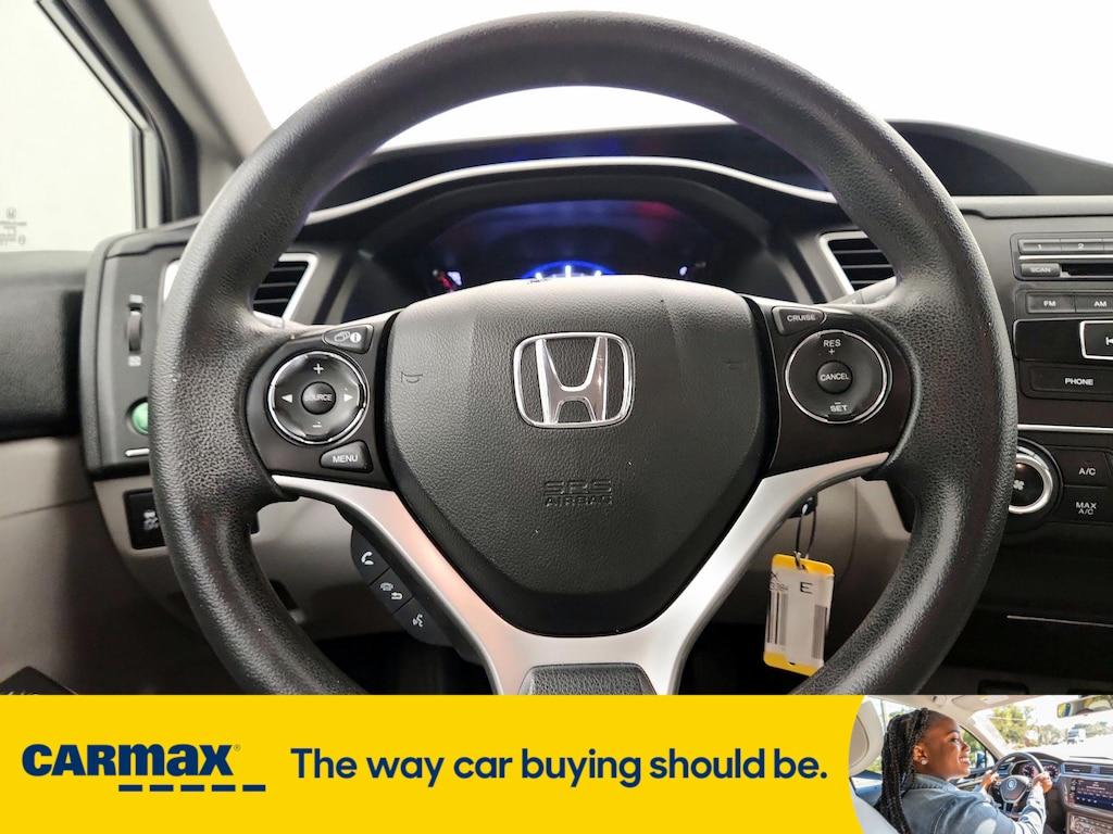 used 2015 Honda Civic car, priced at $13,998