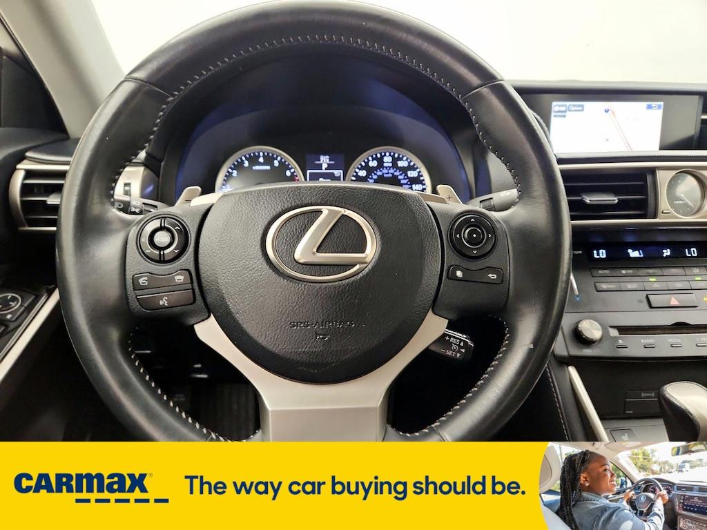 used 2015 Lexus IS 250 car, priced at $16,998