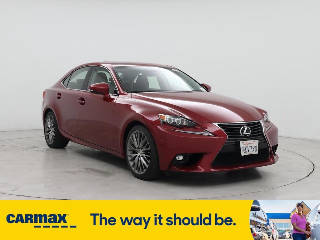 used 2015 Lexus IS 250 car, priced at $16,998