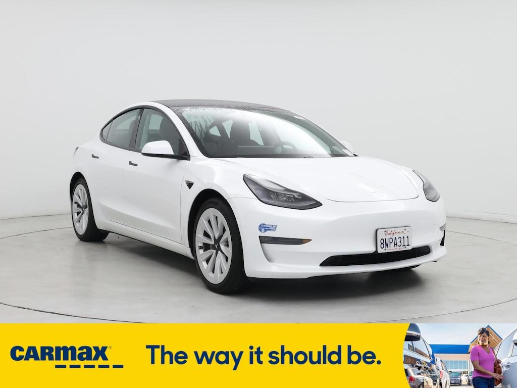used 2021 Tesla Model 3 car, priced at $29,998