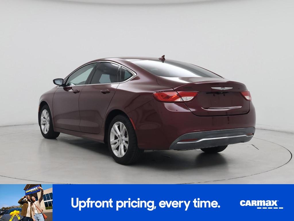 used 2015 Chrysler 200 car, priced at $13,599