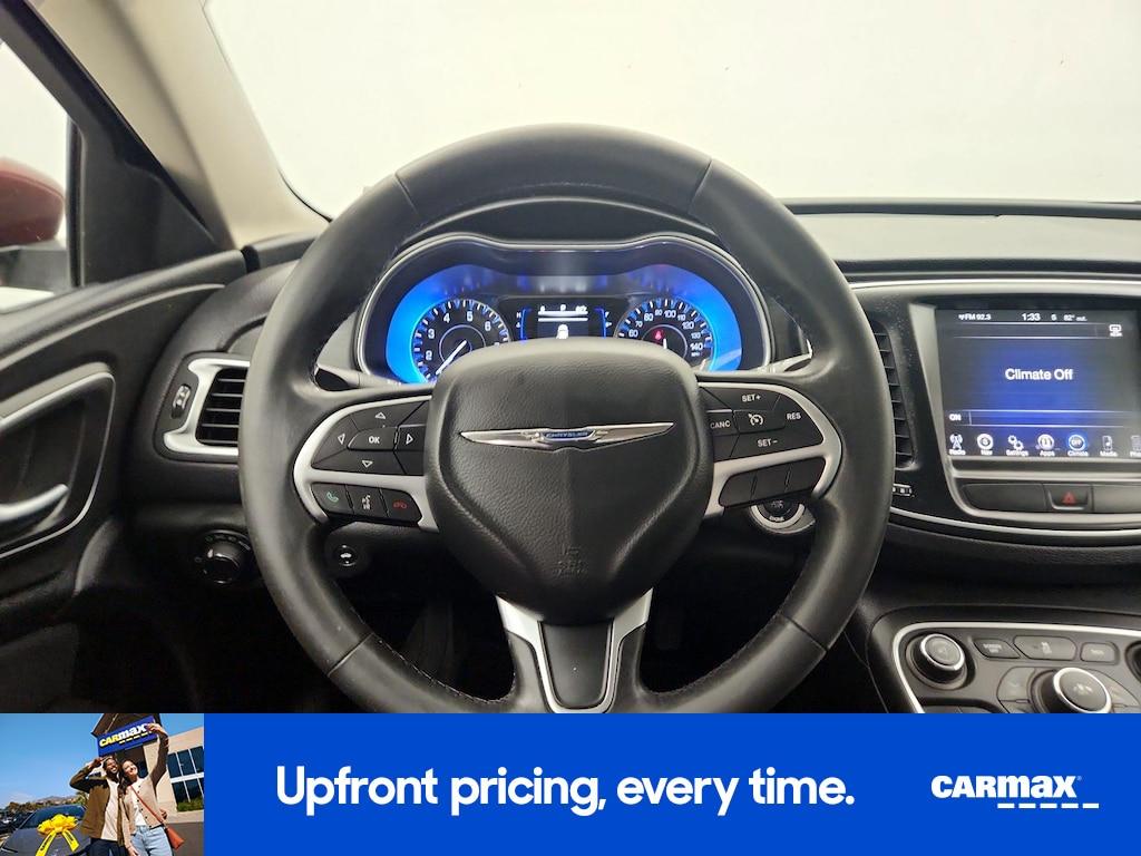 used 2015 Chrysler 200 car, priced at $13,599