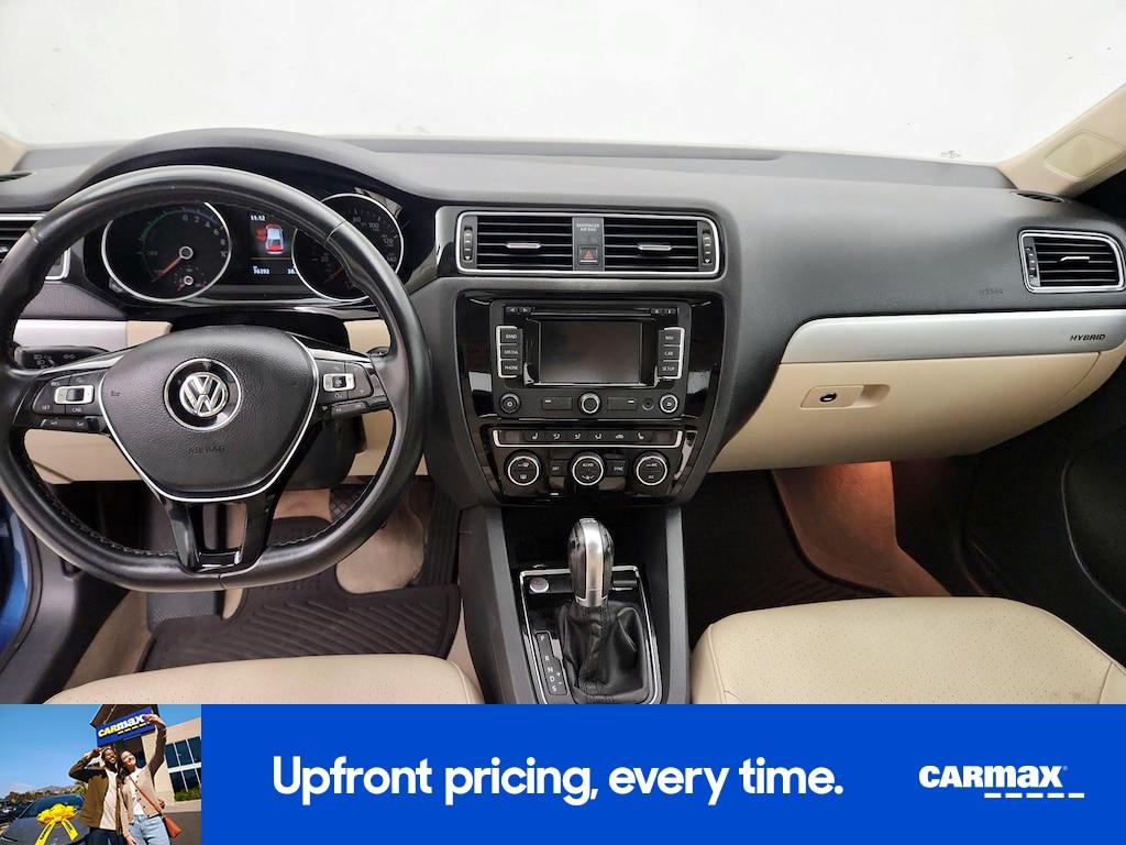 used 2015 Volkswagen Jetta Hybrid car, priced at $13,998
