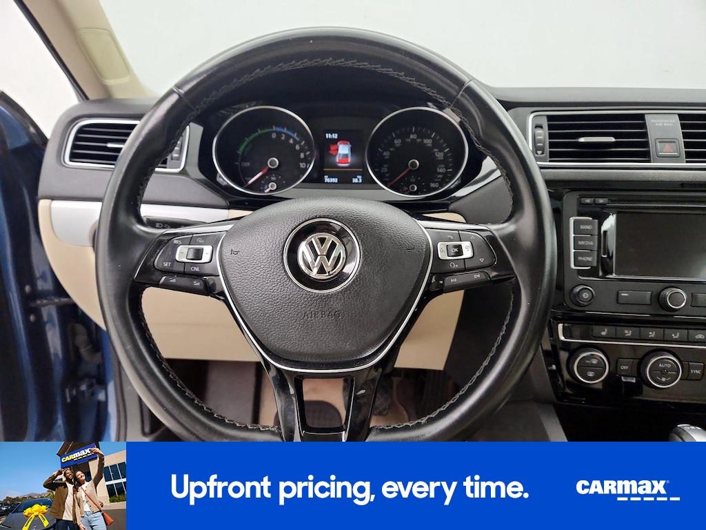 used 2015 Volkswagen Jetta Hybrid car, priced at $13,998