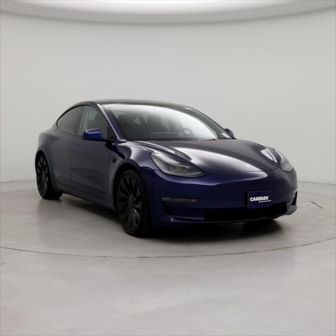 used 2021 Tesla Model 3 car, priced at $33,998