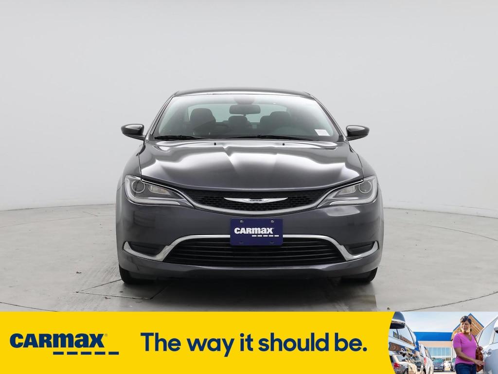 used 2015 Chrysler 200 car, priced at $10,998