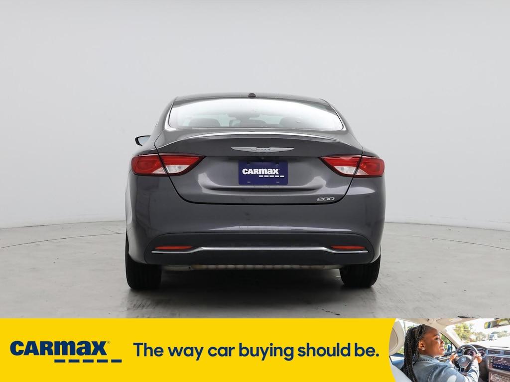 used 2015 Chrysler 200 car, priced at $10,998