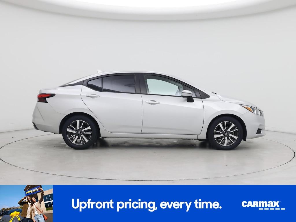 used 2021 Nissan Versa car, priced at $12,998