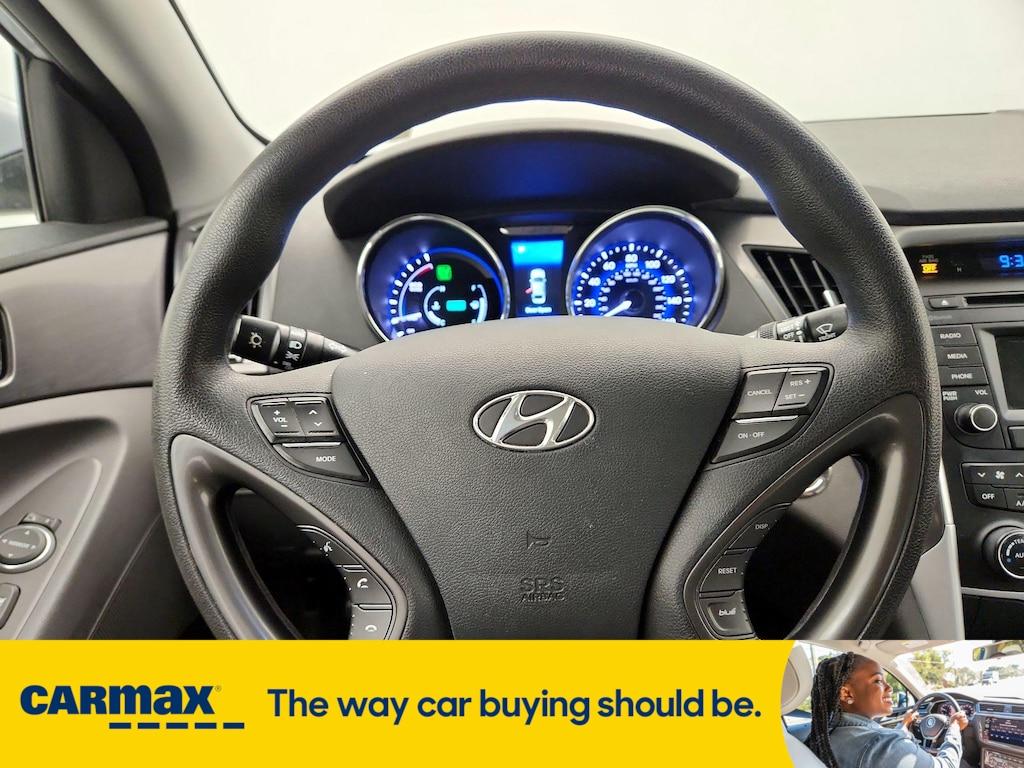used 2015 Hyundai Sonata Hybrid car, priced at $12,998