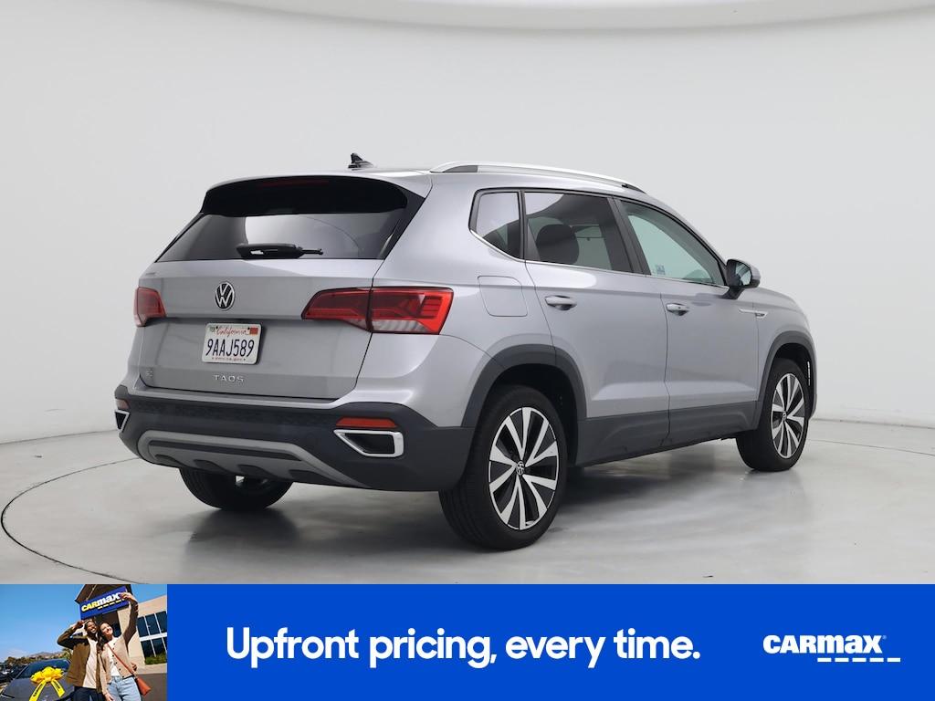 used 2022 Volkswagen Taos car, priced at $18,998