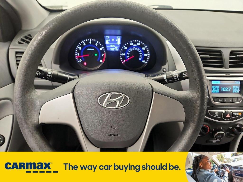 used 2015 Hyundai Accent car, priced at $10,998