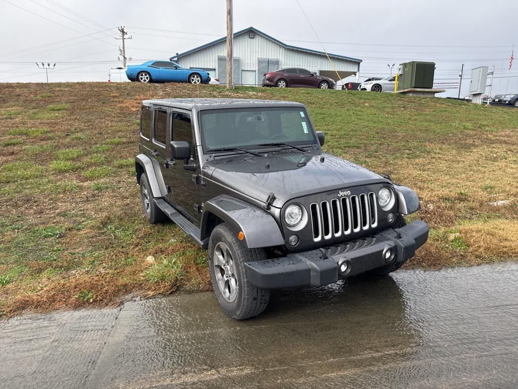 used 2017 Jeep Wrangler Unlimited car, priced at $20,988