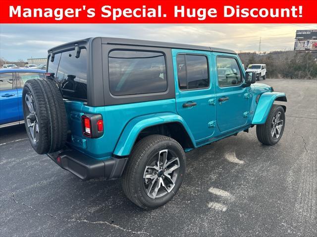 new 2024 Jeep Wrangler 4xe car, priced at $60,135