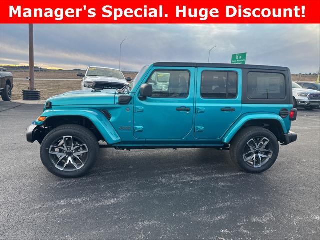 new 2024 Jeep Wrangler 4xe car, priced at $60,135
