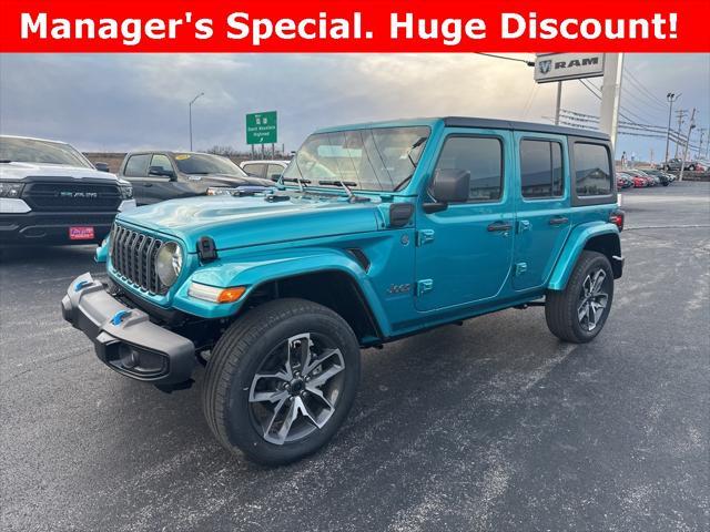 new 2024 Jeep Wrangler 4xe car, priced at $60,135
