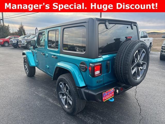 new 2024 Jeep Wrangler 4xe car, priced at $60,135