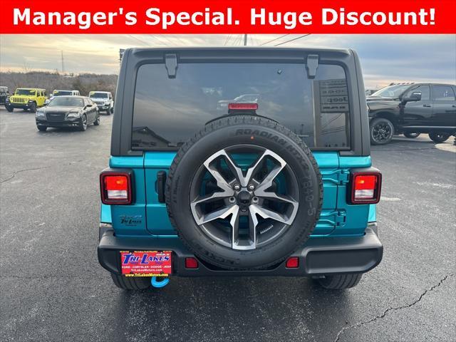new 2024 Jeep Wrangler 4xe car, priced at $60,135