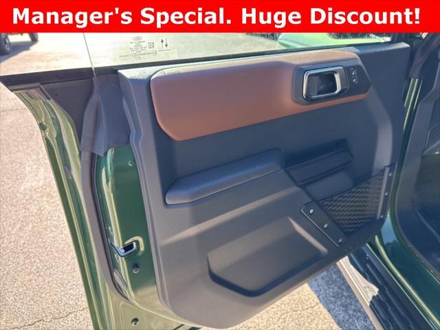 new 2024 Ford Bronco car, priced at $59,996