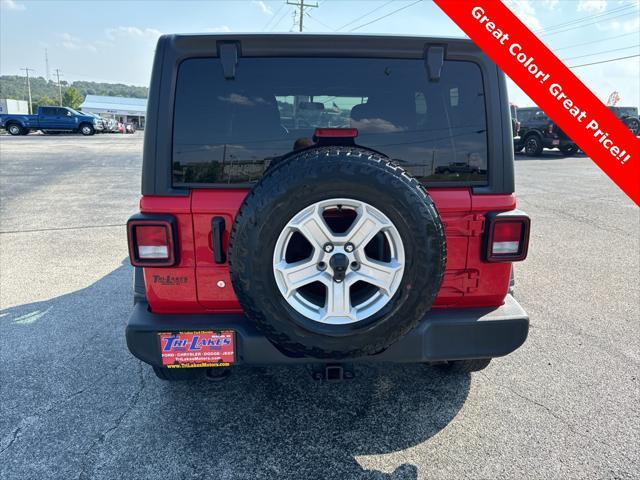 used 2018 Jeep Wrangler Unlimited car, priced at $24,349