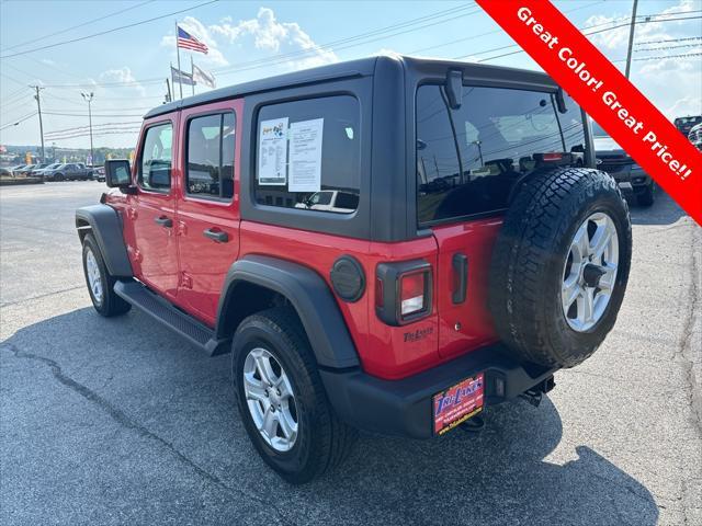 used 2018 Jeep Wrangler Unlimited car, priced at $24,349