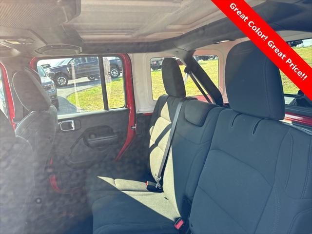 used 2018 Jeep Wrangler Unlimited car, priced at $24,349