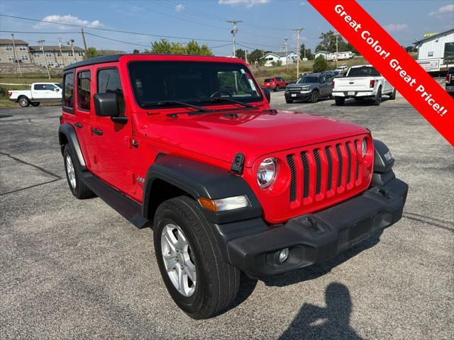 used 2018 Jeep Wrangler Unlimited car, priced at $24,349