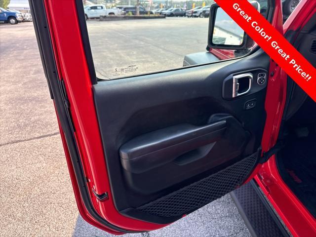 used 2018 Jeep Wrangler Unlimited car, priced at $24,349