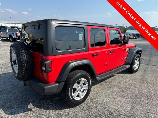 used 2018 Jeep Wrangler Unlimited car, priced at $24,349