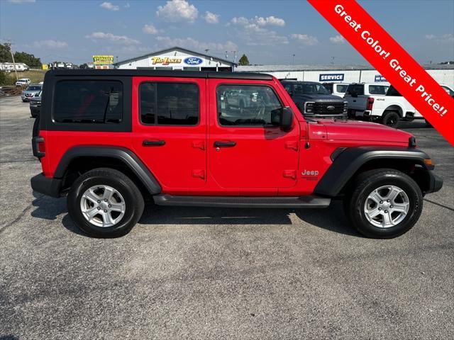 used 2018 Jeep Wrangler Unlimited car, priced at $24,349