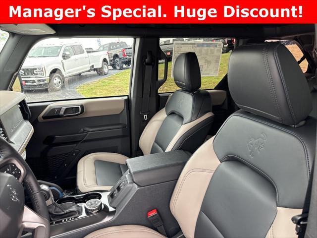 new 2024 Ford Bronco car, priced at $62,853