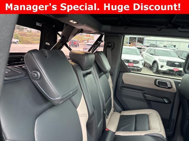 new 2024 Ford Bronco car, priced at $62,853