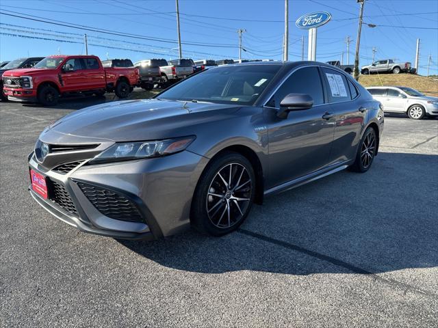 used 2021 Toyota Camry car, priced at $23,346