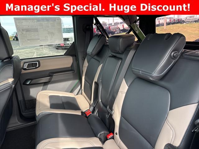 new 2024 Ford Bronco car, priced at $60,772