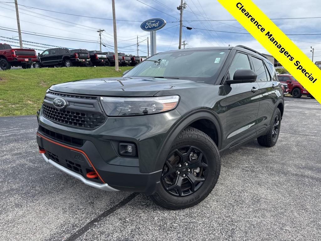 used 2022 Ford Explorer car, priced at $35,277