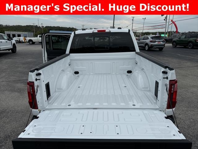new 2024 Ford F-150 car, priced at $58,999