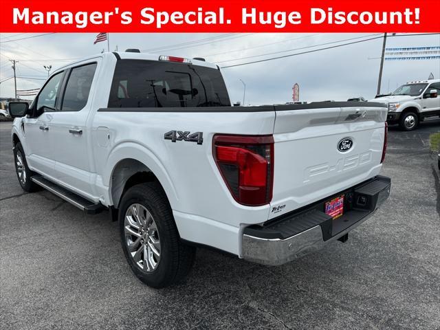 new 2024 Ford F-150 car, priced at $58,999