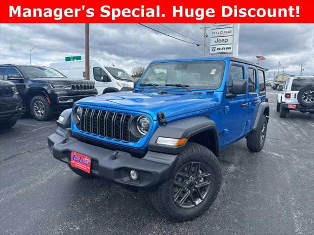 new 2024 Jeep Wrangler car, priced at $55,425