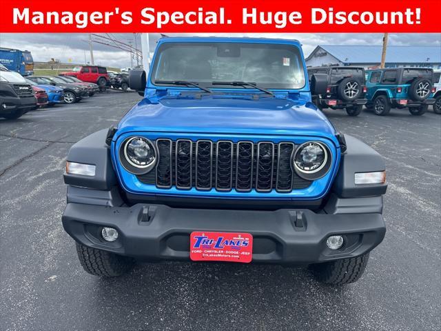 new 2024 Jeep Wrangler car, priced at $55,425