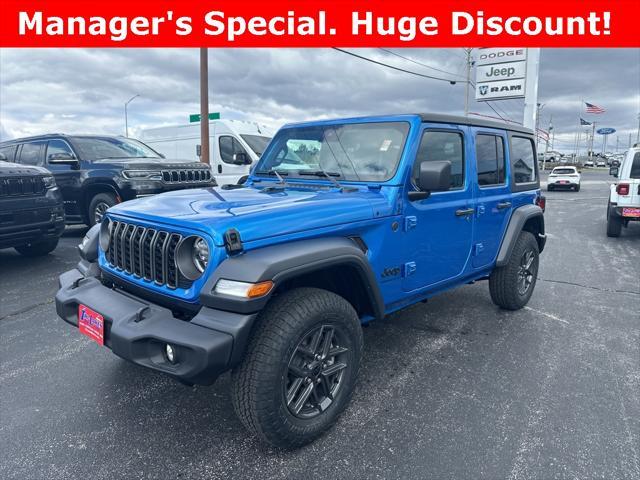 new 2024 Jeep Wrangler car, priced at $55,425