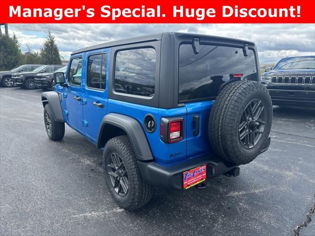new 2024 Jeep Wrangler car, priced at $55,425
