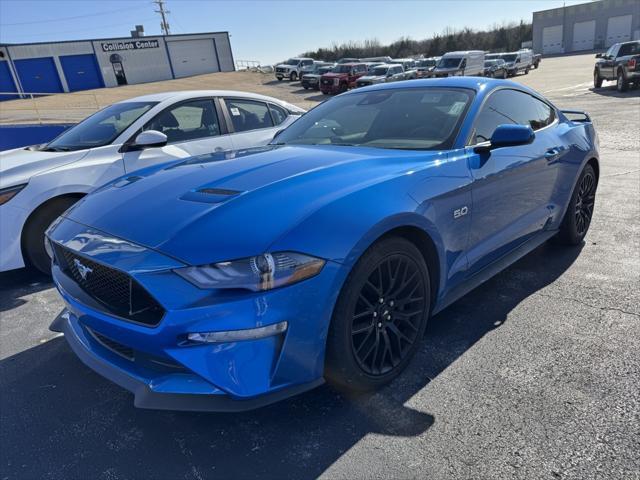 used 2021 Ford Mustang car, priced at $35,423