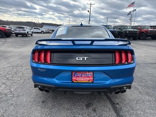 used 2021 Ford Mustang car, priced at $34,625