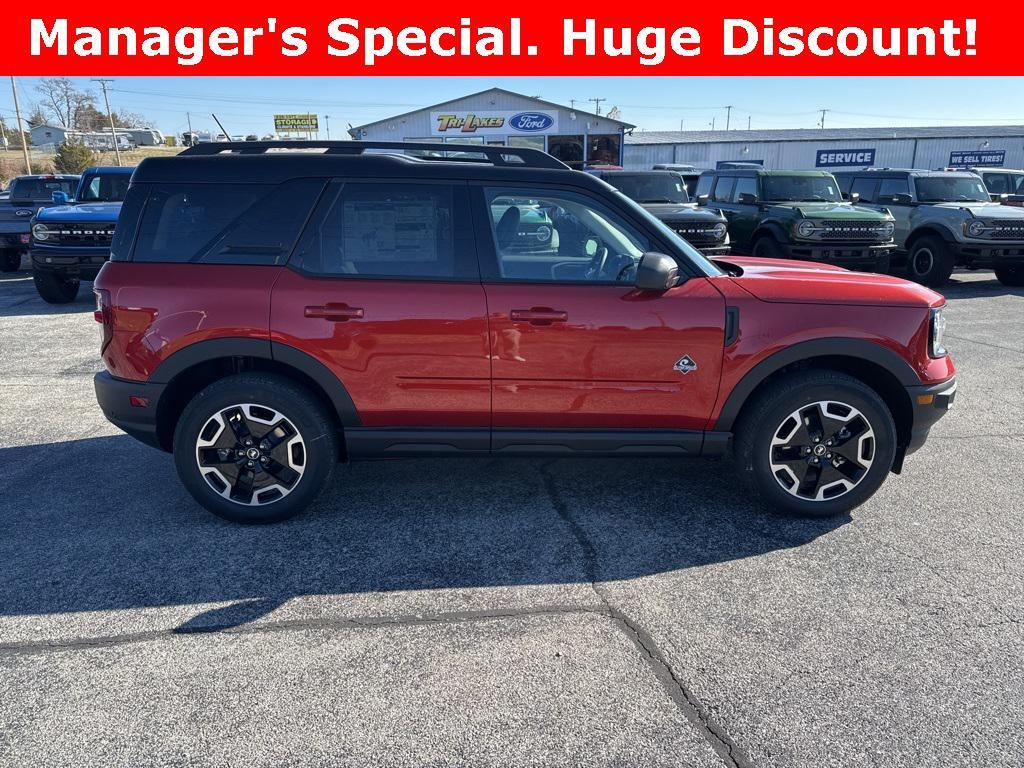 new 2024 Ford Bronco Sport car, priced at $36,996