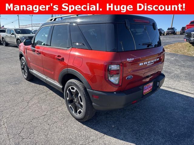 new 2024 Ford Bronco Sport car, priced at $36,996